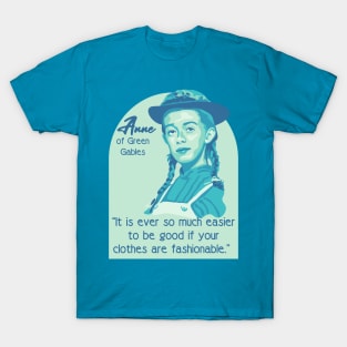 Anne of Green Gables Portrait and Quote T-Shirt